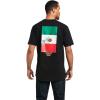 imageARIAT Mens Rebar Cotton Strong Mexican Pride Graphic TShirtBlack