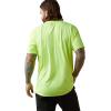 imageAriat Mens Rebar Evolution Athletic Fit TShirtSafety Yellow