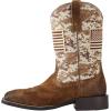 imageAriat Mens Sport Patriot Western BootBlack DeertanBlack Camo Print