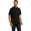 imageARIAT Mens Rebar Cotton Strong Mexican Pride Graphic TShirtBlack
