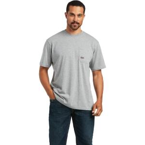 imageARIAT Mens Rebar Cotton Strong Mexican Pride Graphic TShirtDutch Blue