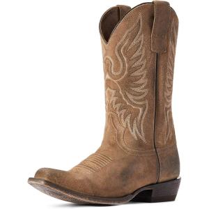 imageAriat Mens Circuit High Stepper Western BootBurned Grey Suede