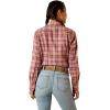 imageARIAT Womens Fr Knox Snap Work ShirtRoan Rouge