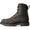 imageAriat Mens Workhog Xt 8quot Side Zip Waterproof Carbon Toe Work BootBruin Brown