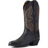imageARIAT BMVY9 Womens Heritage R Toe StretchFit Western Boot Black Deertan 55