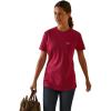 imageARIAT Womens Rebar Cotton Strong TShirtCherries Jubilee
