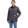 imageAriat Womens Rebar DuraCanvas SherpaLined CoatRebar Grey