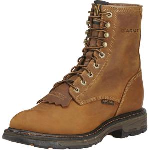 imageARIAT Mens Workhog 8quot Work BootAged Bark