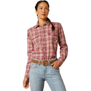 imageARIAT Womens Fr Knox Snap Work ShirtRoan Rouge