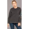imageARIAT Womens Rebar Workman Logo TShirtCharcoal Heather