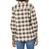 imageAriat Female Rebar Flannel DuraStretch Work Shirt Wren Ivory 3X