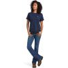 imageAriat Womens Rebar Cotton Strong TShirtNavy Eclipse