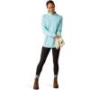 imageAriat Womens Rebar Evolution 12 Zip TopArctic Blue