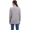 imageAriat Womens Rebar Foundation 14 Zip ShirtHeather Grey