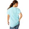 imageAriat Womens Rebar Heat Fighter TShirtArctic BlueCendre Blue