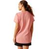 imageAriat Womens Rebar Heat Fighter TShirtMauveglowSharkskin