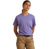 imageARIAT Womens Rebar Cottonstrong Roughneck Graphic TShirtCorsican Blue Heather