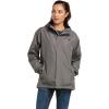 imageARIAT Womens Rebar Stormshell Logo Waterproof JacketRebar GreyBlack