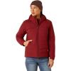 imageARIAT Womens Rebar Valkyrie Stretch Canvas Insulated JacketCabernet