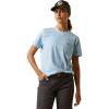 imageAriat Womens Rebar Cotton Strong Roughneck Graphic TShirtClearsky