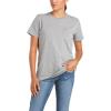 imageAriat Womens Rebar Cotton Strong TShirtHeather Grey