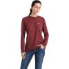 imageAriat Womens Rebar Workman USA Logo TShirtPort