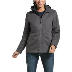 imageARIAT Womens Rebar Duracanvas Insulated JacketRebar Grey