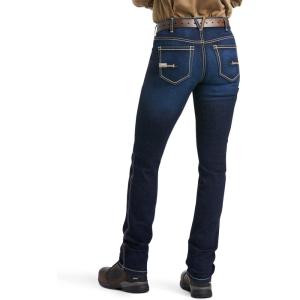 imageARIAT Womens Rebar Perfect Rise Work Flex Riveter Slim Leg JeanFrances