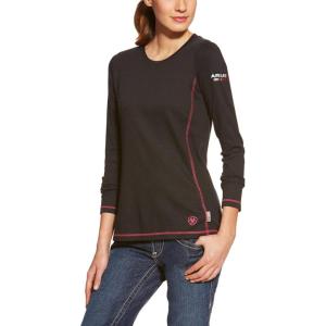 imageAriat Womens FR Polartec PowerDry TopBlack