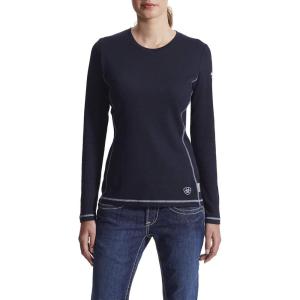 imageAriat Womens FR Polartec PowerDry TopNavy