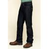 imageARIAT Mens Rebar M4 Relaxed Durastretch Basic Flannellined Boot Cut JeanBlue