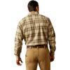 imageAriat Mens Rebar Flannel DuraStretch Work ShirtDeep Lichen
