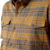 imageAriat Mens Rebar Flannel DuraStretch Work ShirtGolden Brown