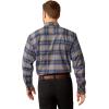 imageAriat Mens Rebar Flannel DuraStretch Work ShirtNavy  Khaki