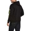 imageAriat Mens Rebar Graphic HoodieBlackLime