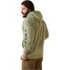 imageAriat Mens Rebar Graphic HoodieDesert Sage Heather Beetle