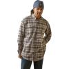 imageAriat Mens Rebar Flannel DuraStretch Work ShirtAlloy Plaid