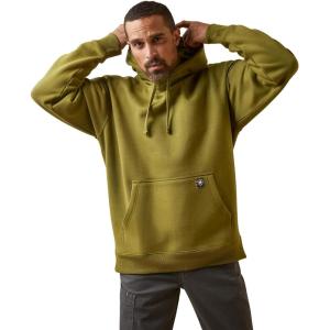 imageARIAT Mens Rebar Roughneck Pullover HoodieAvocado