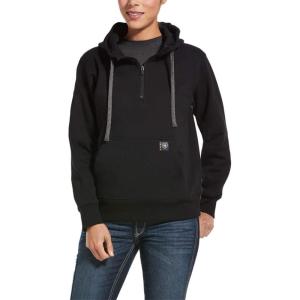 imageARIAT Womens Rebar Skill Set 12 Zip HoodieBlack