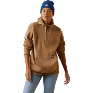 imageARIAT Womens Rebar Skill Set 12 Zip HoodieRebar Khaki
