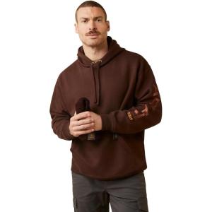imageAriat Mens Rebar Graphic HoodieCoffee Bean Caramel Cafe