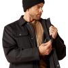 imageAriat Mens Rebar DuraCanvas SherpaLined CoatBlack