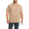 imageAriat Mens Rebar Heat Fighter TShirtKhaki