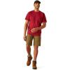 imageAriat Mens Rebar Heat Fighter TShirtTibetan RedInfinity Heather