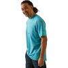imageAriat Mens Rebar Heat Fighter TShirtMaui Blue