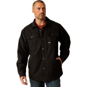 imageAriat Men Rebar Canvas Shirt JacketBlack