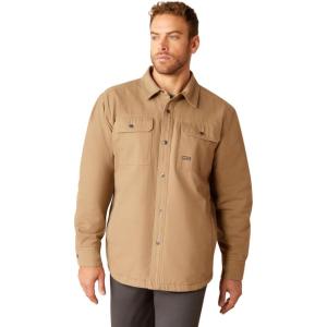 imageAriat Men Rebar Canvas Shirt JacketKhaki