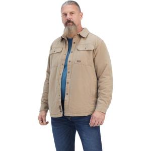 imageAriat Men Rebar Canvas Shirt JacketRebar Khaki