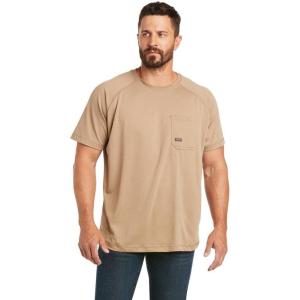 imageAriat Mens Rebar Heat Fighter TShirtKhaki