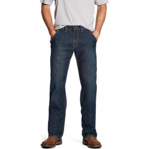 imageAriat Mens Rebar M4 Relaxed Durastretch Workhorse Boot Cut JeanPhantom